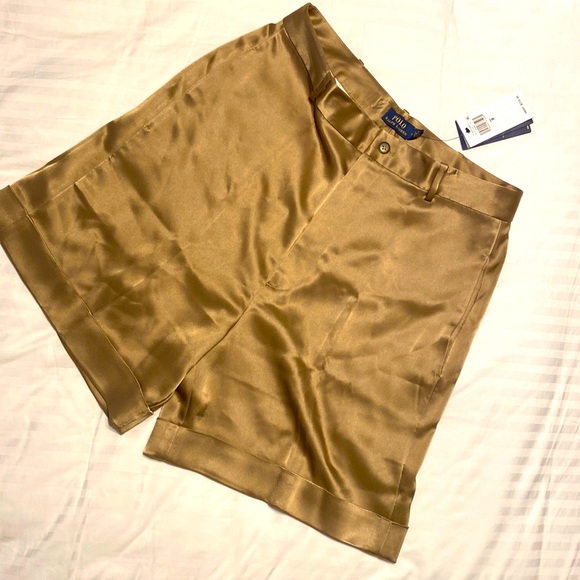 Polo Ralph Lauren satin shorts